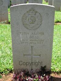 Dar Es Salaam War Cemetery - Deas, J